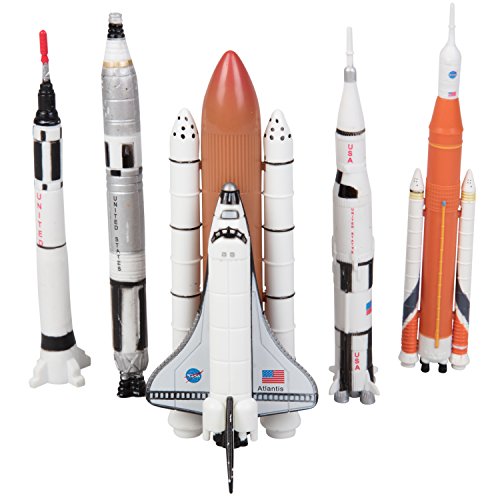 Legends Of Space : Countdown To Adventure – History Of American Space Flight 10 Piece Set - Cosmic Adventure Play Set