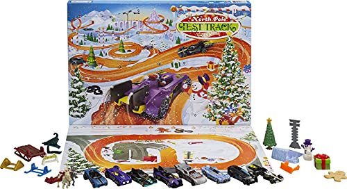 Top 10 2021 Advent Calendar With 24 Surprises That Include 8 1:64 Scale Vehicles & Other Cool Accessories Plus A Play Pane Mat For Collectors & Kids 3 Years Old & Up - Vehicle Adventure Play Collection