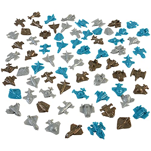 Promo Mini Space Ship Cruisers Vehicle (Lot Of 72) Assorted Color - Cosmic Adventure Play Set