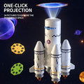 New Space Shuttle Rocket Toys For 3 4 5 6 7 8 9 Years Old Kids Science Educational Toys 5-in-1 STEM Aerospace Toys With 2 Astronauts Projection Lamp Space Adventure Toys Gift For Boys Girls 3+ - Cosmic Adventure Play Set