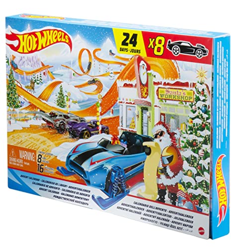 Top 10 2021 Advent Calendar With 24 Surprises That Include 8 1:64 Scale Vehicles & Other Cool Accessories Plus A Play Pane Mat For Collectors & Kids 3 Years Old & Up - Vehicle Adventure Play Collection