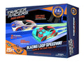 2.4 GHz Radio Control Remote Slot-Less Cordless Racing Blazin Loop Speedway Track Set With Two C - Vehicle Adventure Play Collection