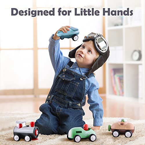 Promo Baby Car Toys W/ Lights Music Toddler Push And Go Friction Powered Toy Set Kids Electronic Submarines Vehicle Playset Birthday Gift For 12 18 Month 1 2 3 Years Old Boys Girls Infants - Marine Adventure Collection