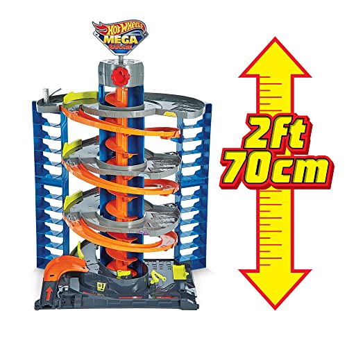 Mattel – Hot Wheels City 50 New Mega Garag - Vehicle Adventure Play Collection