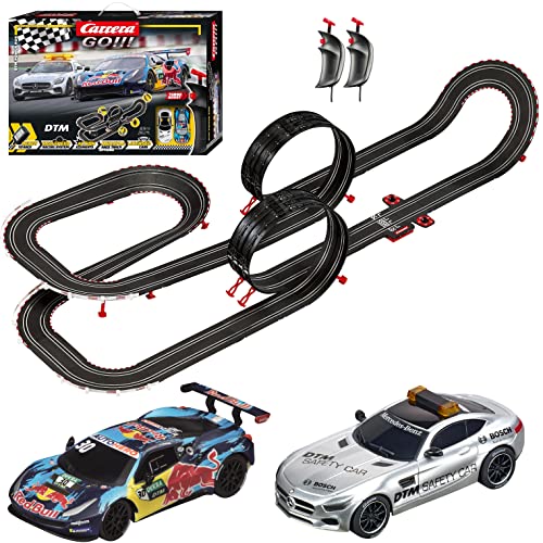 Wholesale GO 62543 DTM Power Run Electric Powered Slot Car Racing Kids Toy Race Track Set Includes 2 Hand Controllers And 2 DTM Cars In 1:43 Scal - Vehicle Adventure Play Collection