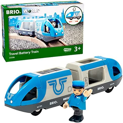 Cheap RIO World – 33506 Travel Battery Train 3 Piece Train Toy For Kids Ages 3 And Up - Railway Imagination Collection