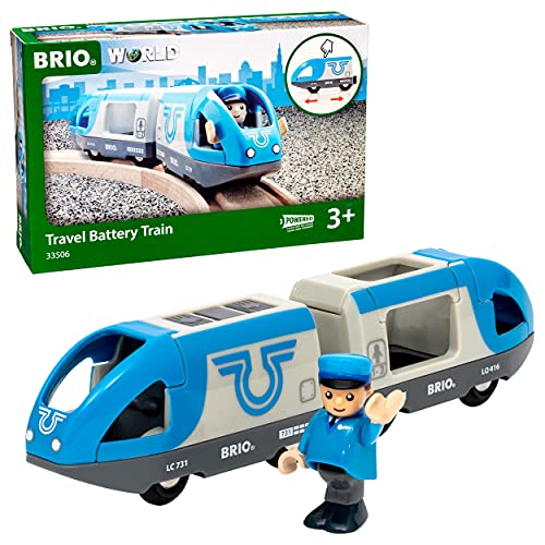 Cheap RIO World – 33506 Travel Battery Train 3 Piece Train Toy For Kids Ages 3 And Up - Railway Imagination Collection