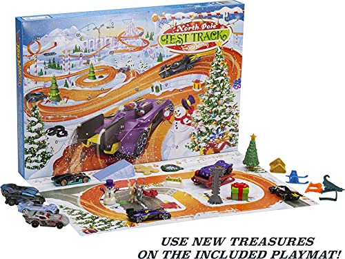 Top 10 2021 Advent Calendar With 24 Surprises That Include 8 1:64 Scale Vehicles & Other Cool Accessories Plus A Play Pane Mat For Collectors & Kids 3 Years Old & Up - Vehicle Adventure Play Collection