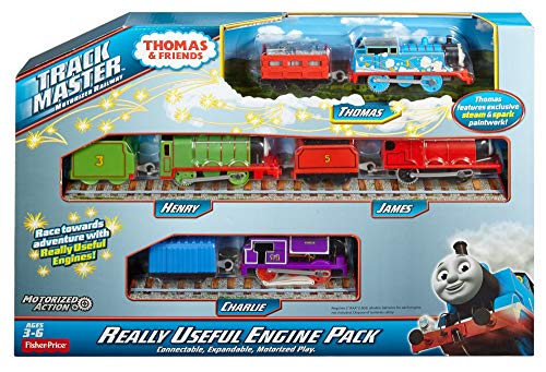 Price Thomas & Friends Really Useful Engine Pack Set Of 4 Motorized Toy Train Engines For Preschool Kids Ages 3 Years And Ol - Railway Imagination Collection