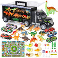Dinosaur Toys For Kids 3-5 Dinosaur Truck Carrier Transport Truck Dinosaurs Toys For Boys And Girls 3 4 5 6 Years Old With Dino Eggs 23 Pcs Kids Toys Dinosaur - Vehicle Adventure Play Collection